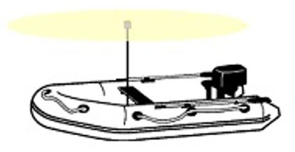 cartoon picture of boat under 7 metres