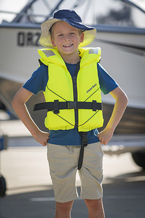 Wear the crotch strap - it can stop you sliding out of your lifejacket