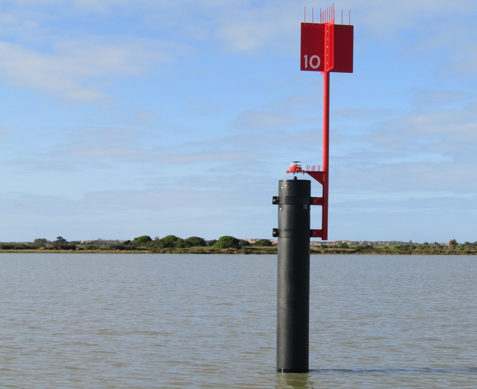 Port channel marker